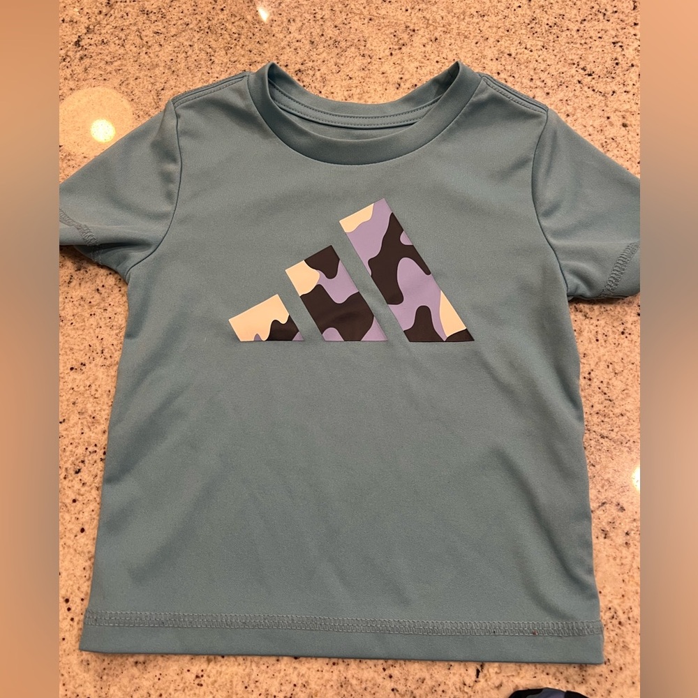 Adidas Kids Blue Camo Outfit 12 Months - Picture 5 of 5